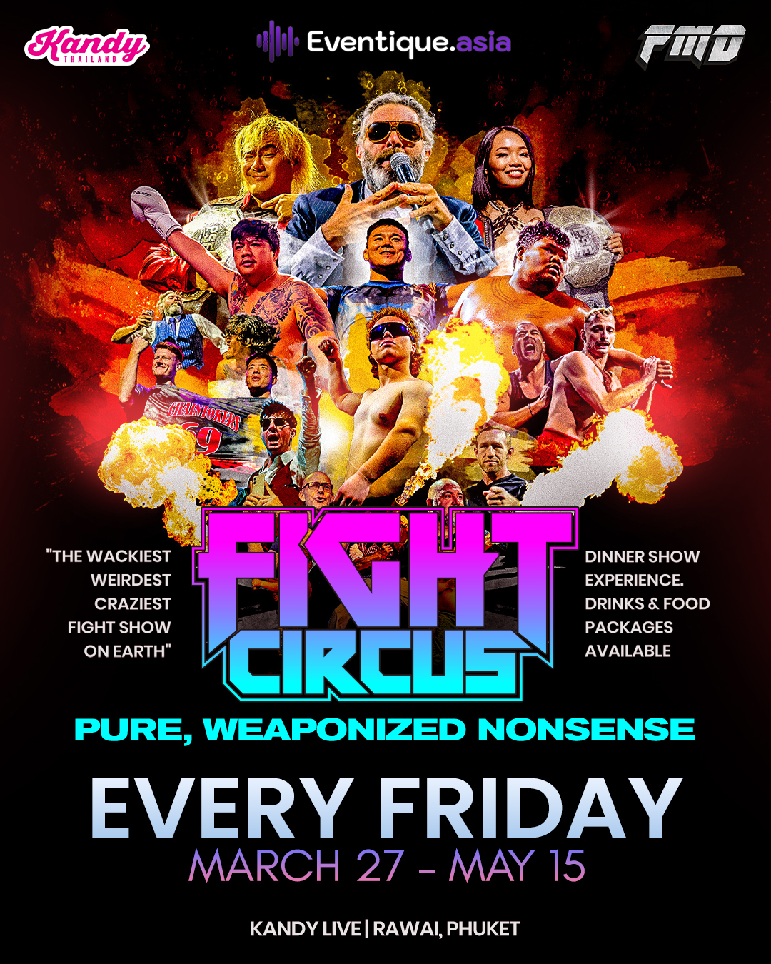 Fight Circus на Пхукете